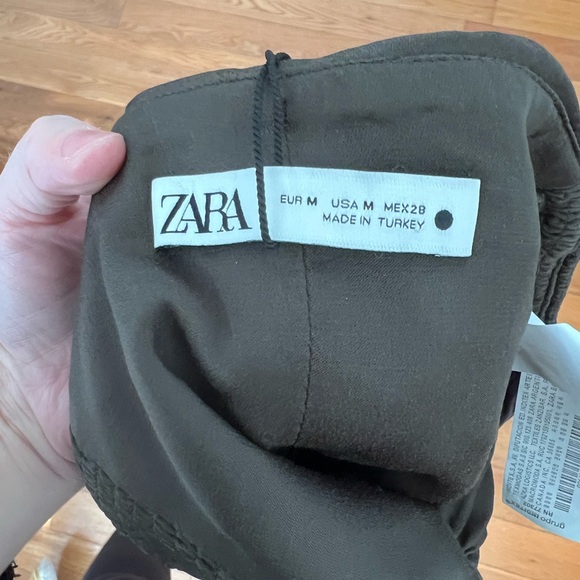 Zara satin effect draped halter - Picture 6 of 7